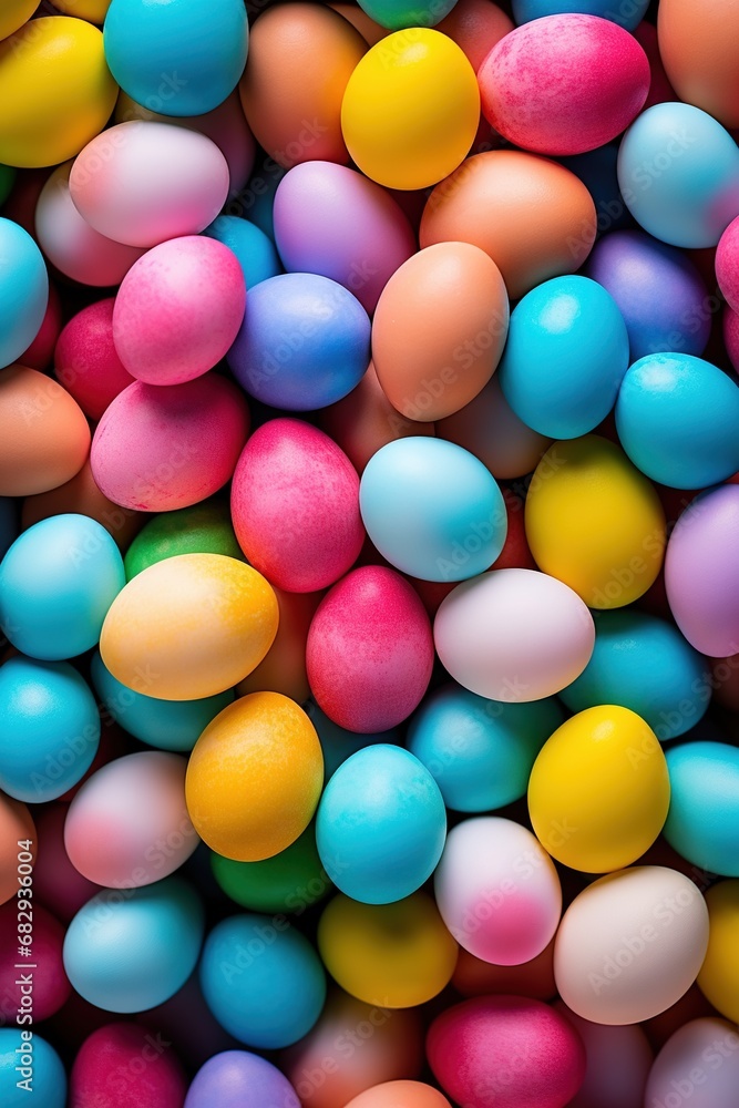 Colorful Easter eggs background Colorful Easter eggs background