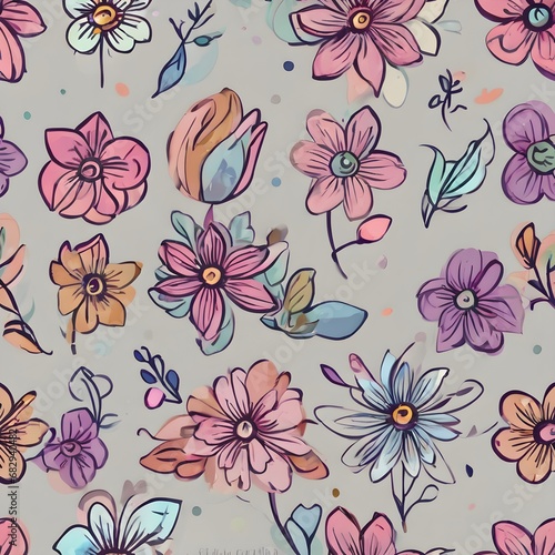 Flower Icon Background Very Cool