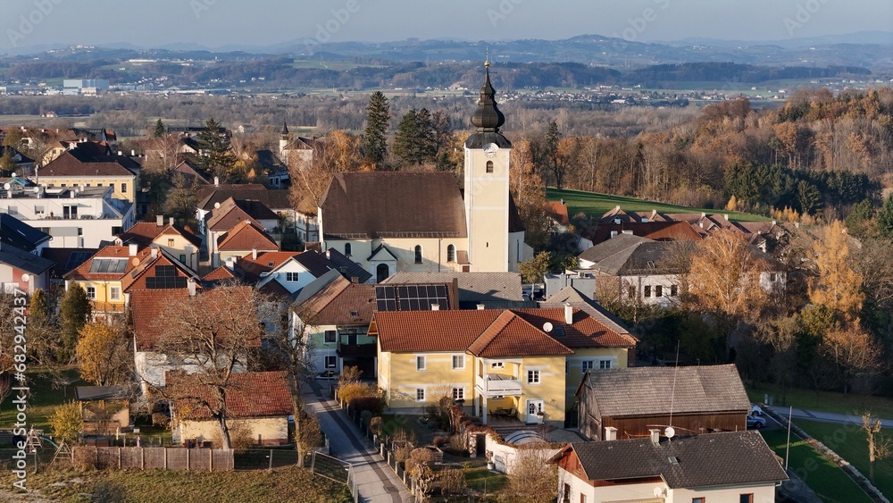 Luftbild Euratsfeld  Niederösterreich 2023