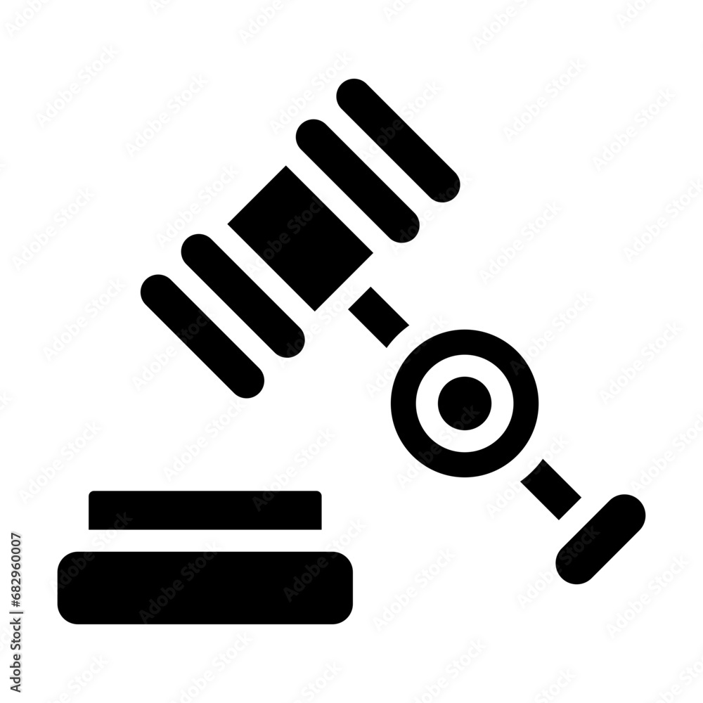 crime glyph icon crime glyph icon