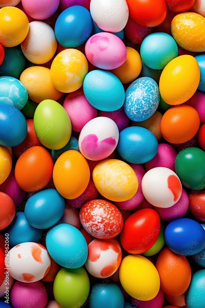 Easter eggs background Easter eggs background