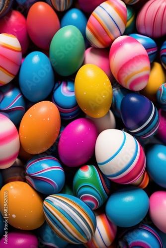 Easter eggs background