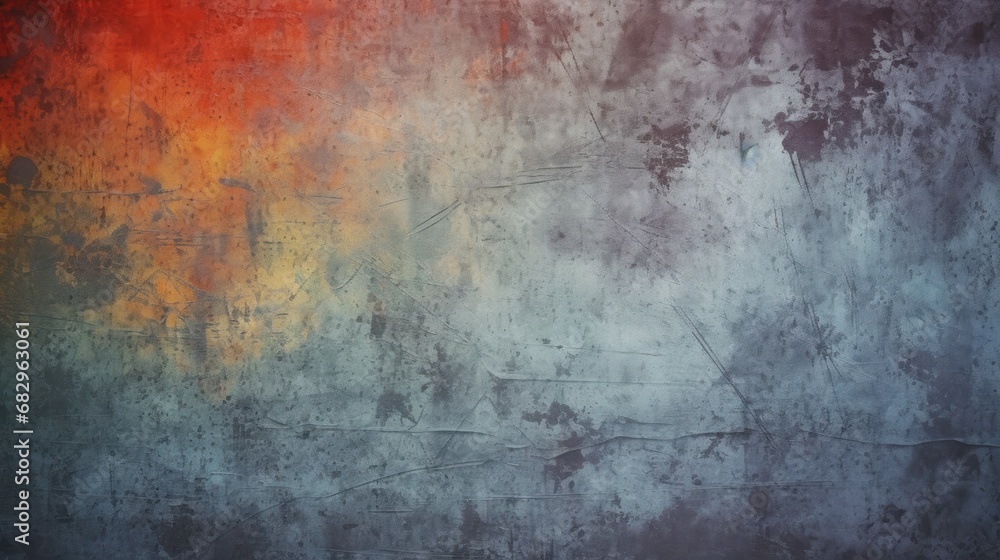 Abstract background of shabby concrete wall texture with bright red paint and weathered pieces. Abstract background of shabby concrete wall texture with bright red paint and weathered pieces.