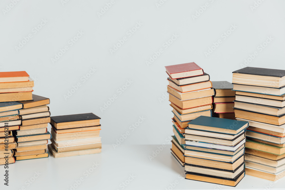 Book pattern background for wisdom, science and education. Reading and writing concept Book pattern background for wisdom, science and education. Reading and writing concept