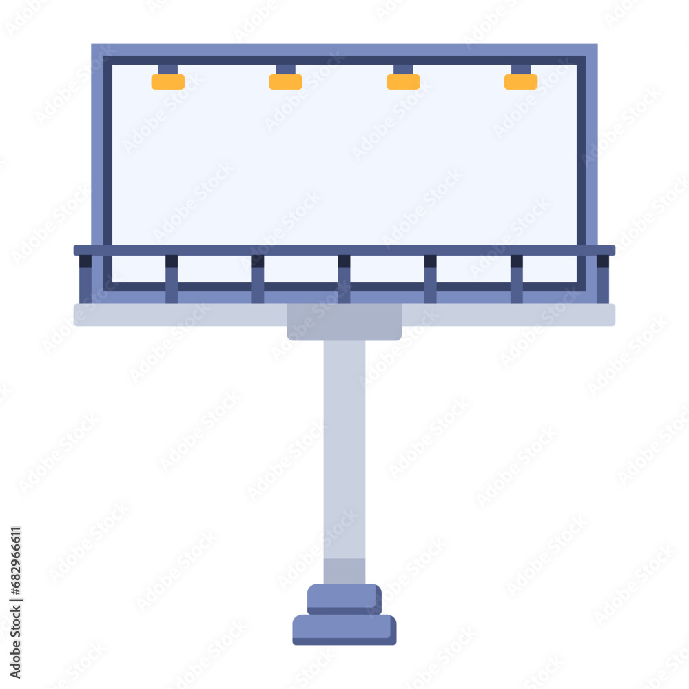 Obraz premium Advertising Isometric Icons