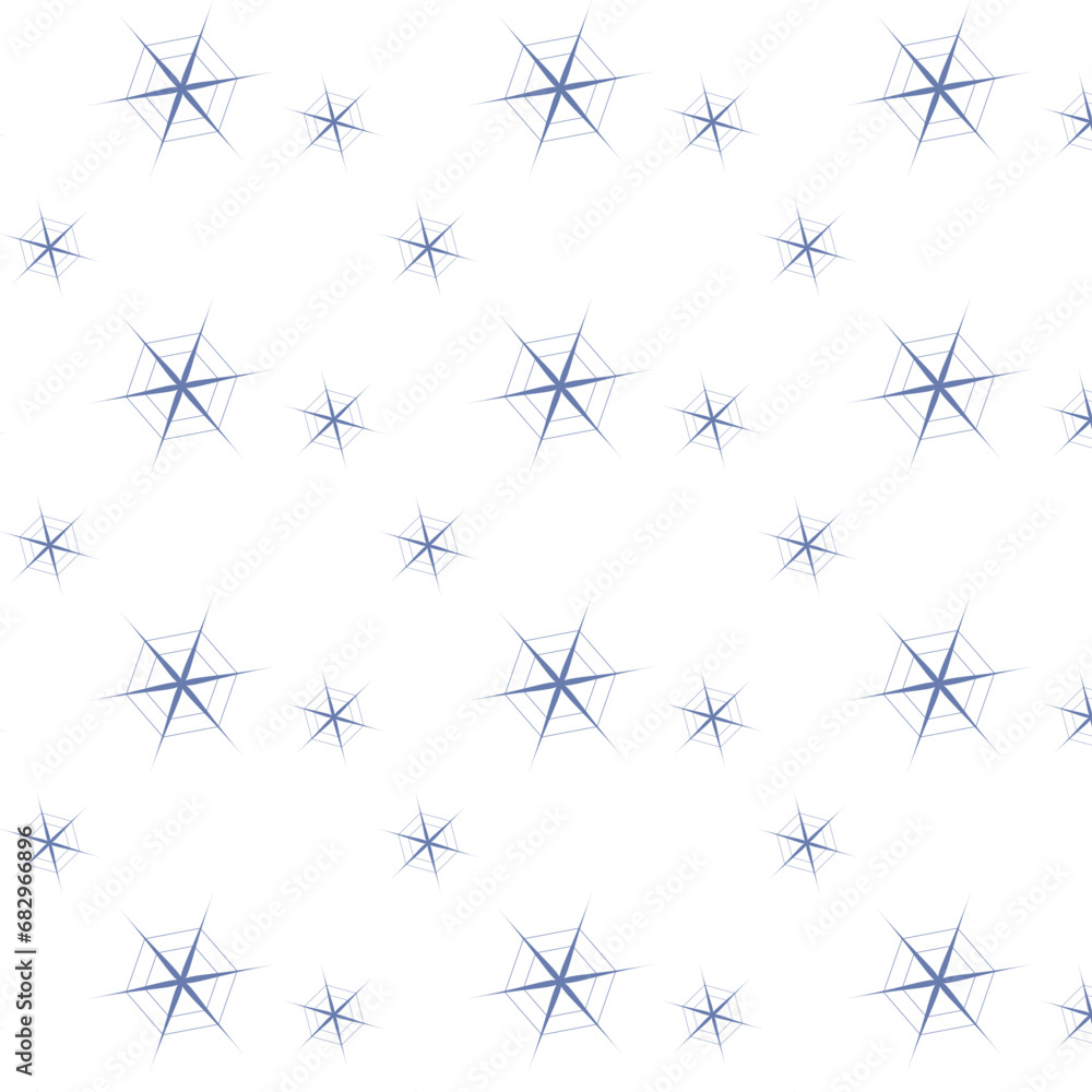Seamless winter background with snowflakes Seamless winter background with snowflakes
