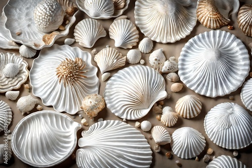 sea shells background © Sidra