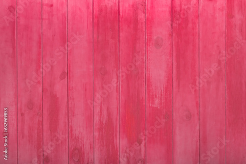Crimson Color Paint on Surface Wooden Texture Background Boards Plank