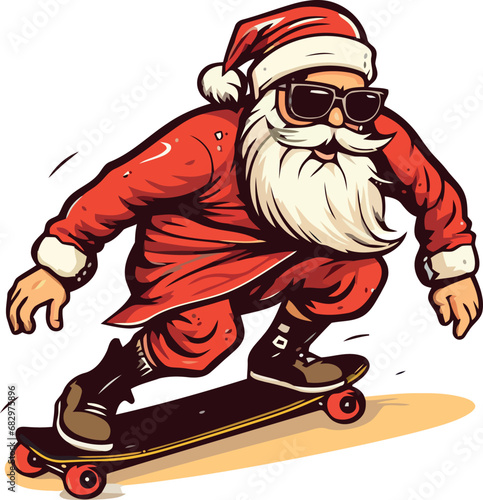 Babbo Natale sullo skate 03