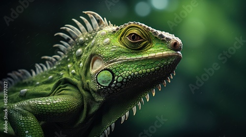 green iguana