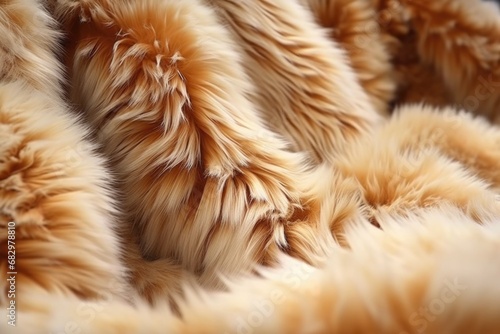 A detailed close-up view of a cat's fur, highlighting its texture and colors. Ideal for animal lovers, pet care websites, and veterinary clinics.