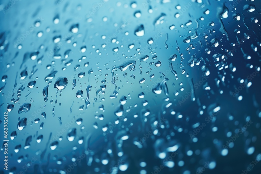 A close up view of water droplets on a window. This image can be used to depict rain, condensation, or a rainy day. It can also be used to symbolize freshness, purity, or a calm atmosphere A close up view of water droplets on a window. This image can be used to depict rain, condensation, or a rainy day. It can also be used to symbolize freshness, purity, or a calm atmosphere