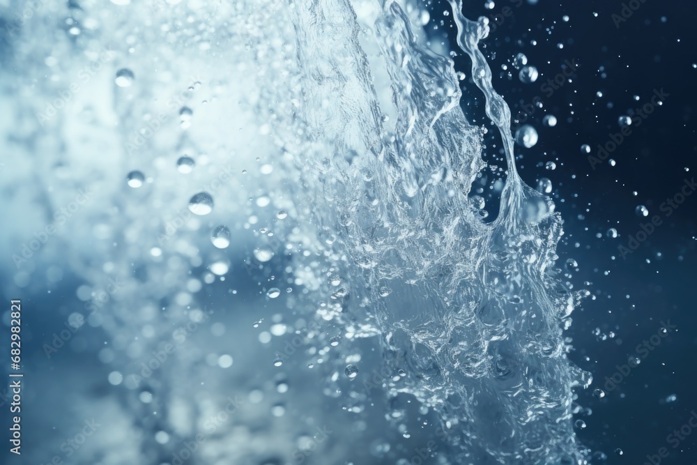 custom made wallpaper toronto digitalA close-up view of a water fountain with bubbles. This picture can be used to depict relaxation, serenity, or water-themed concepts