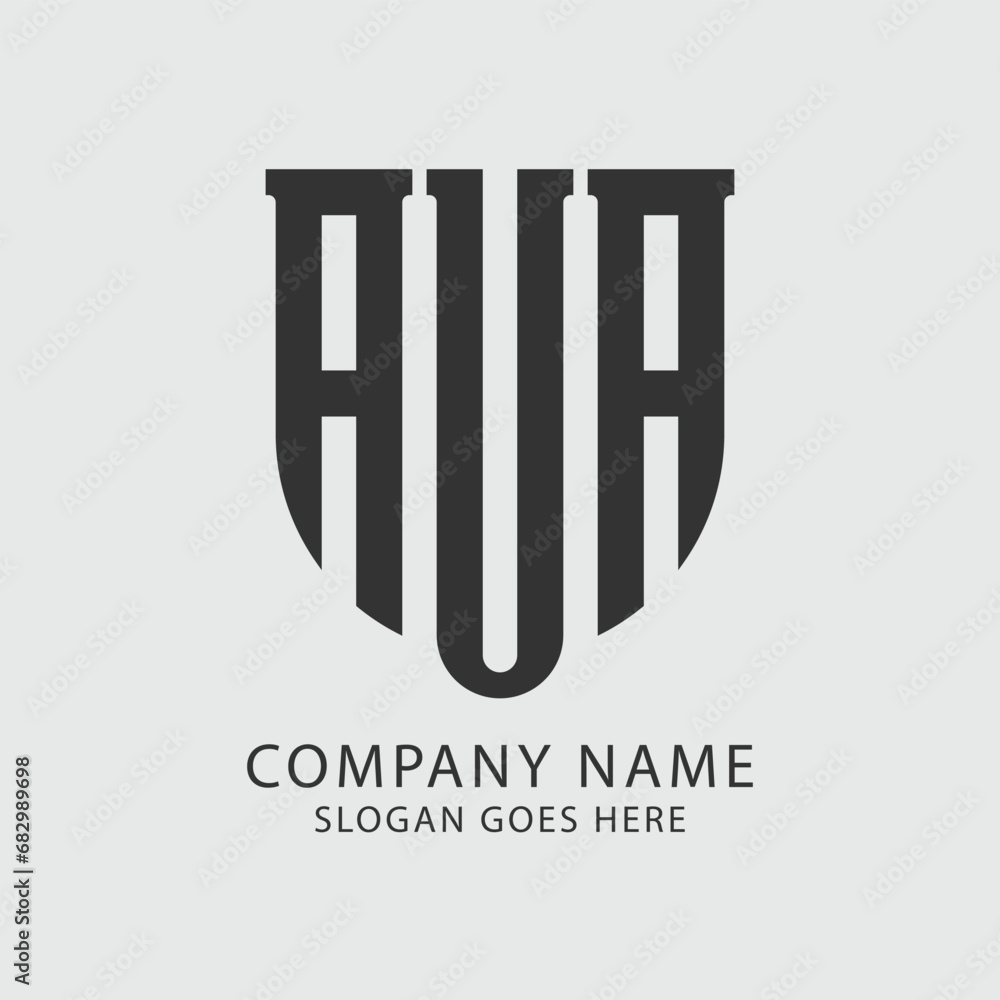 Alphabet letter icon logo AUA
Alphabet letter icon logo AUA