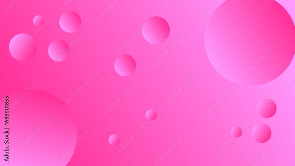 
Modern Abstract bubbly background image in pink