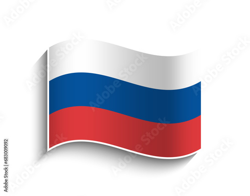 Vector Russia waving Flag Icon Free Download Vector Russia waving Flag Icon - GFXLoad