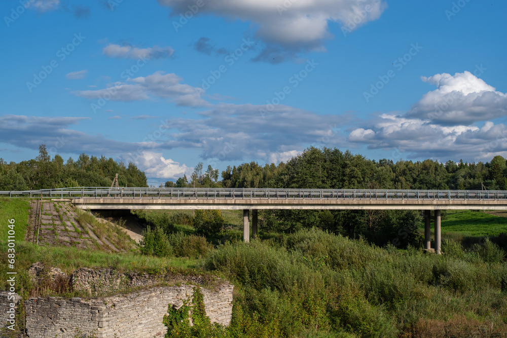 In 1993, the Konuvere road bridge was constructed at the 78th kilometre of the Tallinn-Pärnu-Ikla road in Rapla county, Estonia.