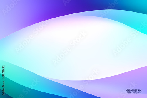 Soft Purple Wave Background, Abstract geometric background with liquid shapes. Vector illustration.