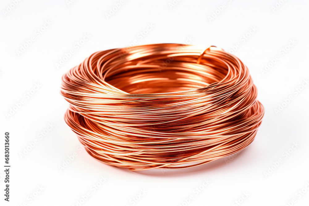 Copper wire spool