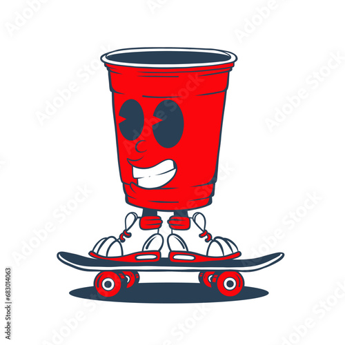 Red Solo Cup Character