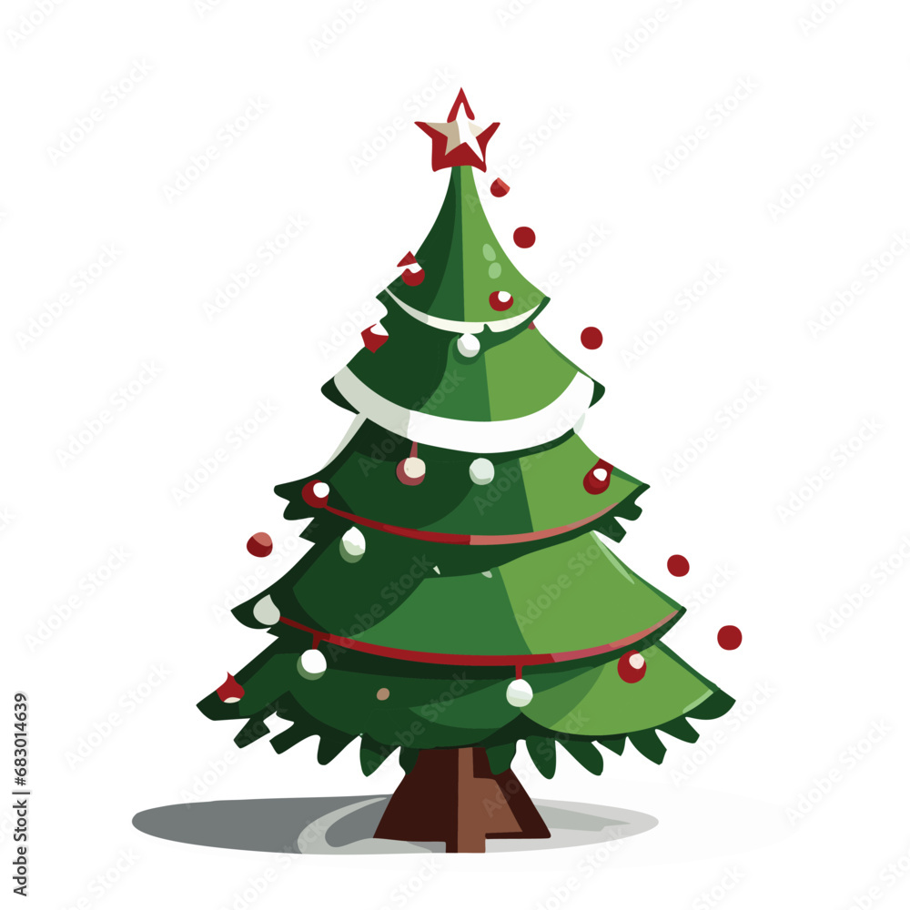 Christmas Tree Illustration Christmas Tree Illustration