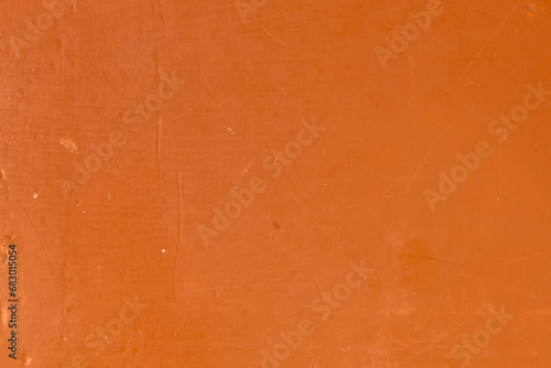 Old Dirty Worn Orange Brown Surface Blank Wall Floor Texture Background Empty
