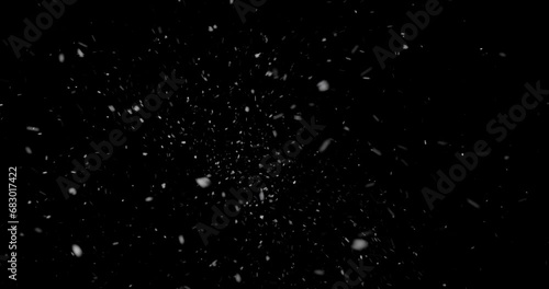 falling snow isolated on black background, Falling realistic snowflakes from top to botton, animation, snowflakes, falling snow, winter, background, snowstorm, abstract, snowflakes, calm snow photo