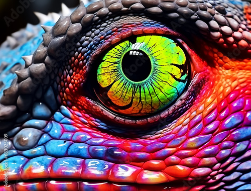 Iguana Eyes  closeup  macro  Dragon eye  skin pattern  monster Creature 