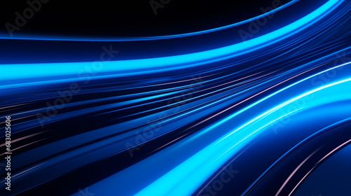 3D Rendered Neon Glow Abstract Backgrounds: Magenta Tones, Dynamic Ribbons, Virtual Clouds & Glowing Geometric Shapes in Dark Settings for Futuristic, Energy-Themed Wallpapers - generativ ai