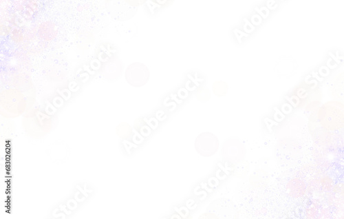 Luxury white glitter. snowly sparkle. shiny glittering dust. with dots bokeh