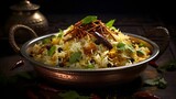 Biryani Bliss: Layers of fragrant basmati rice and succulent spiced meat