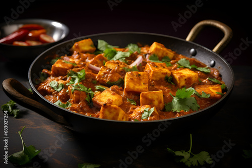Delicious Butter Paneer Dish in a Bowl