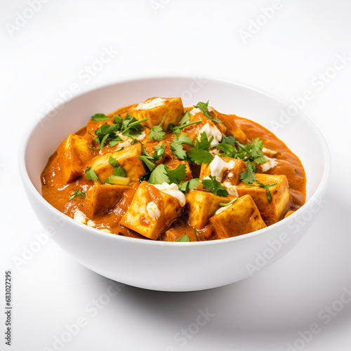 Delicious Butter Paneer Dish in a Bowl