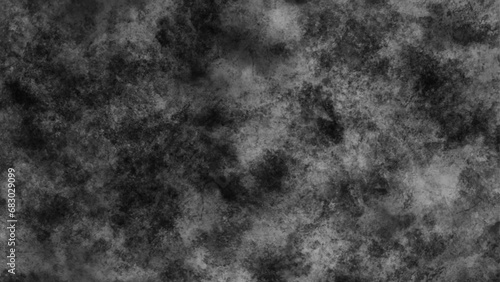Black and grey watercolor grunge texture background. Black and white background. Black wall texture. Gray black grunge texture. Wall with stone. Watercolor vintage black background texture