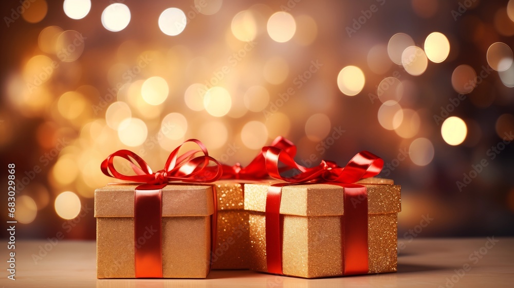 Beautiful background of golden shiny gift boxes Beautiful background of golden shiny gift boxes