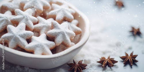 avor the Amazing Taste of Delicious Low-Carb Cinnamon Stars, a Culinary Masterpiece for Guilt-Free Indulgence photo