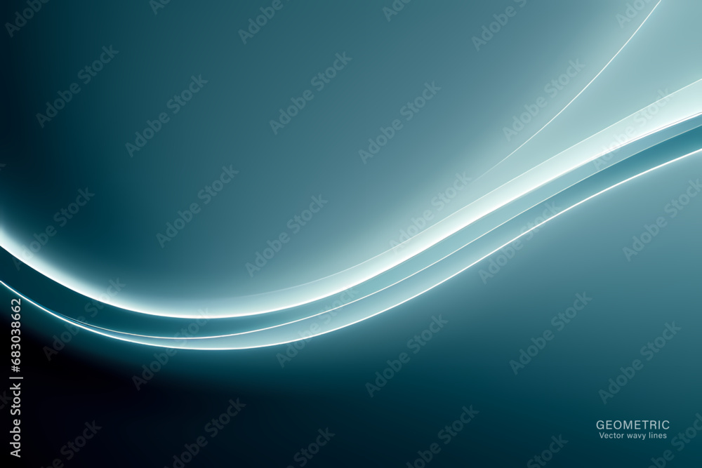 Gray Blue Wave Background, Abstract geometric background with liquid shapes. Vector illustration. Gray Blue Wave Background, Abstract geometric background with liquid shapes. Vector illustration.