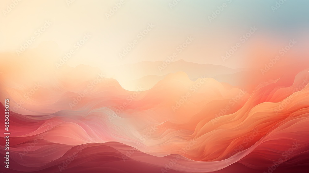 abstract red background with waves