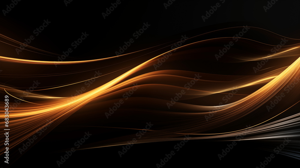 Naklejka premium 3D Rendered Neon Glow Abstract Backgrounds: Magenta Tones, Dynamic Ribbons, Virtual Clouds & Glowing Geometric Shapes in Dark Settings for Futuristic, Energy-Themed Wallpapers - generativ ai 