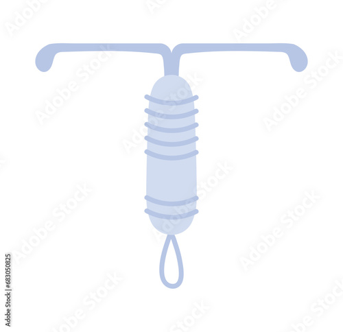 contraceptive iud illustration