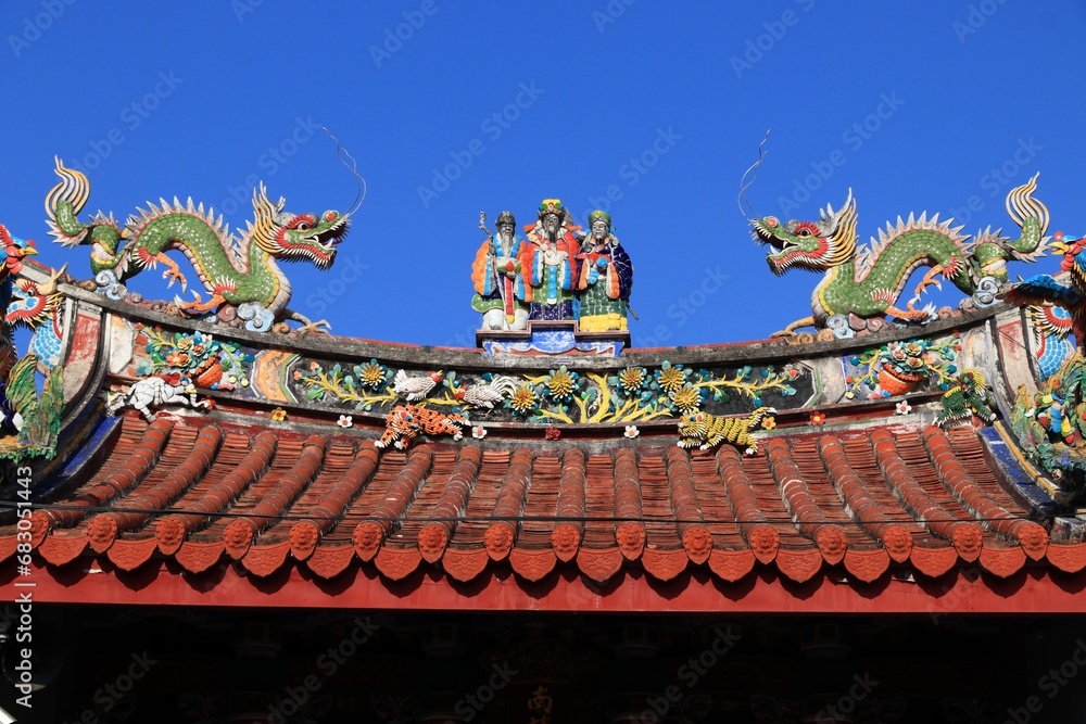 Fototapeta premium Temple in Lugang, Taiwan