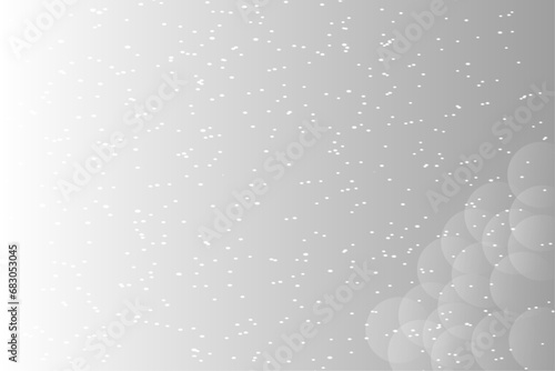 Christmas background with snowflakes with copy space