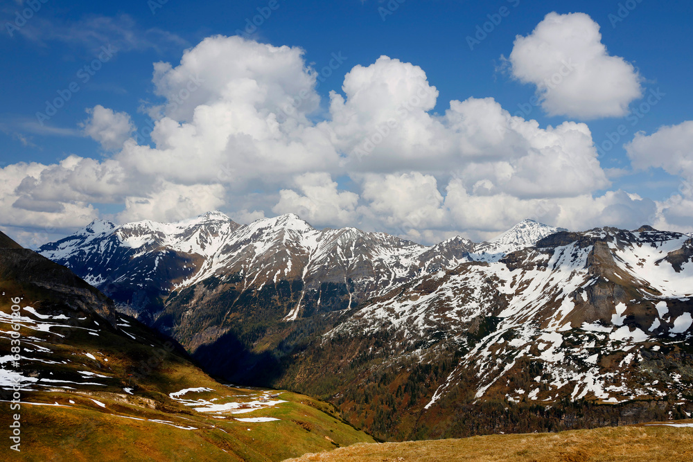 Spring landscape of National Park Hohe Tauern, Austria, Europe