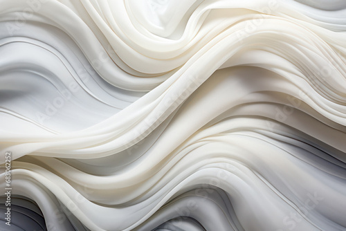 White silky fabric as texture