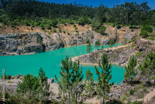 Lagoa de Maiorca - Mallorca Lagoon old quarry near Figueira da Foz, Coimbra district of Portugal