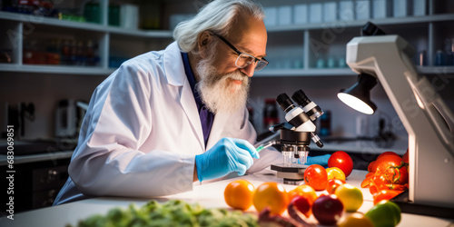 portrait of Food Science Technician, who Perform standardized qualitative and quantitative tests to determine physical or chemical properties of food or beverage products.