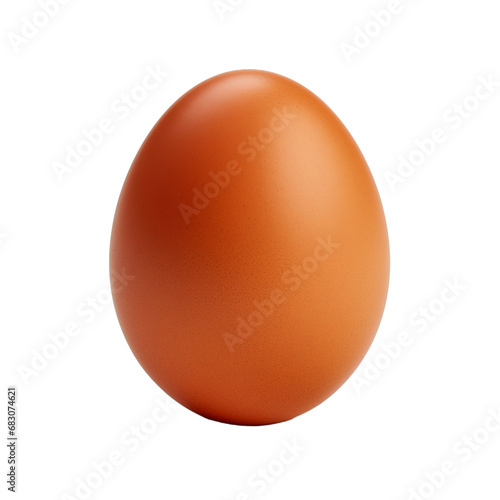 Egg isolated on transparent background