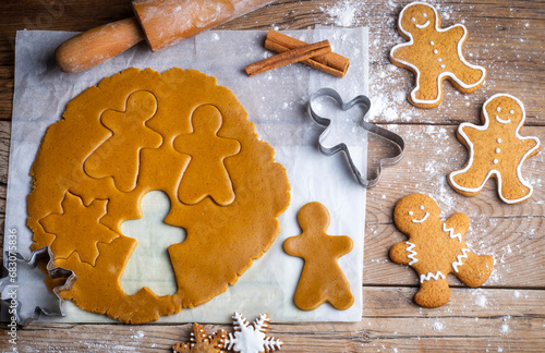 Christmas homemade gingerbr...