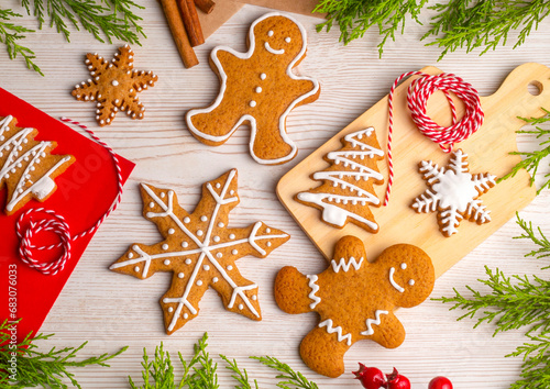 Christmas homemade gingerbr...
