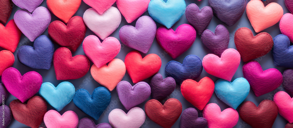 Heart shape icons for Valentine's Day Heart shape icons for Valentine's Day